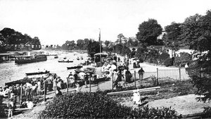 Parkers Fähre, Surbiton, 1909 von Unbekannt