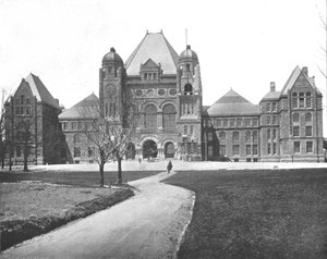 Parlamentsgebäude, Toronto, Kanada, um 1900