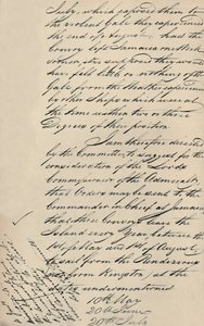 Teil eines Briefes vom 31. Dezember 1806 von Lloyds an das Admiralität, 1928
