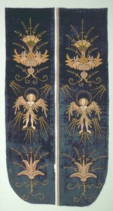 Teil eines Kaselrückens, um 1500 von Unbekannt