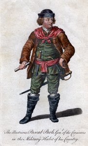 Pascal Paoli, korsischer General und Patriot des 18. Jahrhunderts
