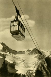 Patscherkofelbahn, Innsbruck, Tirol, Österreich, um 1935 von Unbekannt
