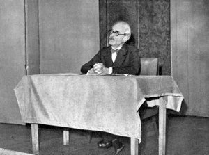 Paul Valery, französischer Dichter, Essayist und Philosoph, 1935