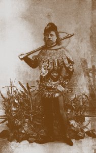 Pavel Gerdt als Prinz Siegfried im Ballett Schwanensee, St. Petersburg, 1895 von Unbekannt