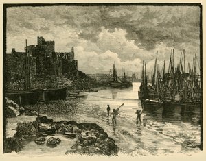 Peel Castle, 1898