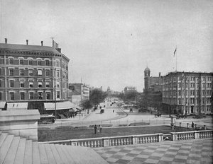 Pennsylvania Avenue, Washington, D.C., um 1897