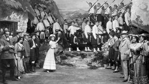 Aufführung von The Gay Gordons, um 1907