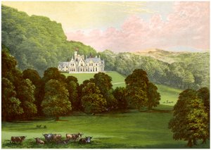 Philiphaugh, Selkirkshire, Schottland, Heimat von Baronet Murray, um 1880 von Unbekannt