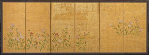 Rosa und rote Mohnblumen, Edo-Periode, 1615-1868 von Unbekannt
