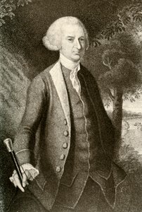 Schlichtes aber hübsches Herrenoutfit in Pennsylvania beim Ausbruch der Revolution, ca. 1765, 1937 von Unbekannt