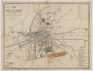 Plan von Rennes