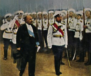 Poincaré geb. 1860 und Zar Nikolaus II. 1868-1918, 1934