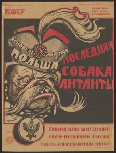 Polen - der letzte Hund der Entente, 1920. von Unbekannt