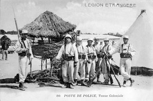 Polizeistation, Algerien, 1910