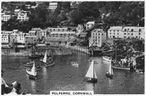 Polperro, Cornwall, 1936 von Unbekannt