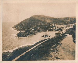 Polperro vom Talland-Klippenpfad, 1927