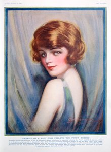 Ponds Cream Werbung, 1928 von Unbekannt