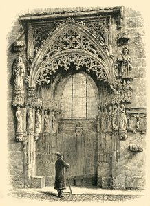 Vorhalle der St. Sebalduskirche, Nürnberg, 1890