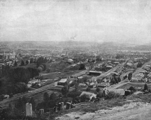 Portland, Oregon, USA, um 1900