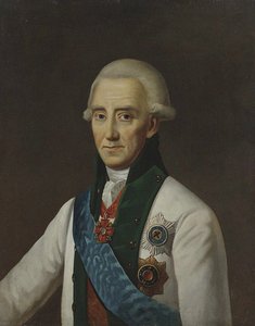 Porträt von Admiral Vasily Chichagov 1726-1809