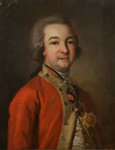 Porträt von Alexander Khrapovitsky 1749-1801, Senator und Autor, zweite Hälfte des 18. Jahrhunderts