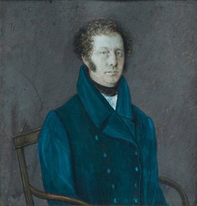 Porträt von Alexey Gavrilovich Popov, 1760-1857, zweites Viertel des 19. Jahrhunderts von Unbekannt