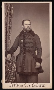 Porträt von Arthur Carl Victor Schott 1814-1875, vor 1875