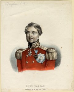 Porträt von Baron Raglan, 1854