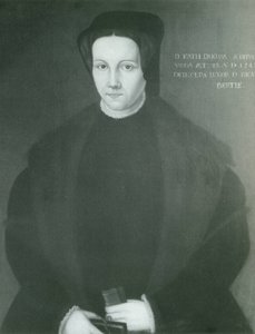 Porträt von Catherine Willoughby, Herzogin von Suffolk von Unbekannt