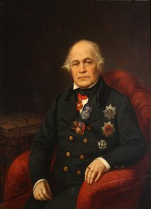 Porträt von Graf Dmitry Nikolayevich Bludov