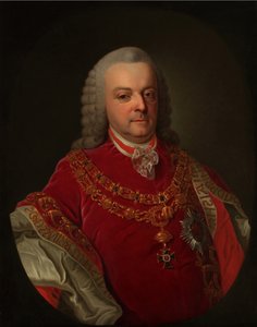 Porträt von Graf Ferenc Esterházy de Galántha, 1715-1785