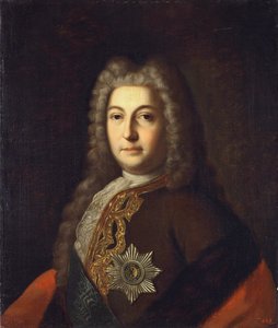 Porträt von Graf Heinrich Johann Friedrich Andrei Ostermann 1687-1747, spätes 18. Jahrhundert
