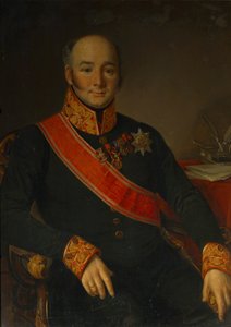 Porträt von Graf Wassili Olsufjew 1796-1858, 1830-1840er Jahre
