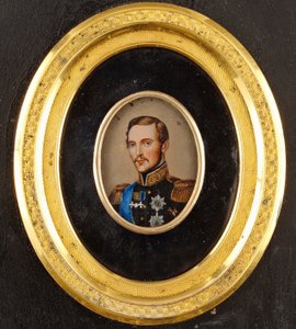 Porträt von Kaiser Alexander II. 1818-1881, 1840er Jahre