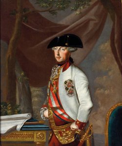 Porträt von Kaiser Joseph II 1741-1790, ca. 1770 von Unbekannt