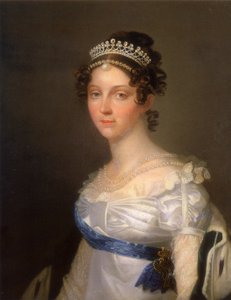Porträt der Kaiserin Elisabeth Alexejewna, Prinzessin Louise von Baden 1779-1826, nach 1806