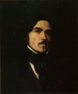 Porträt von Eugène Delacroix 1798-1863, ca. 1840 von Unbekannt