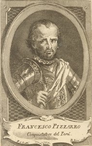 Porträt von Francisco Pizarro, 1778 von Unbekannt
