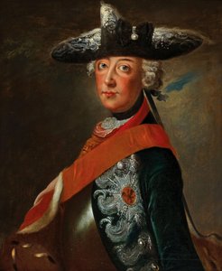 Porträt von Friedrich II. von Preußen 1712-1786