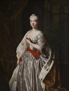 Porträt der Großfürstin Natalja Alexejewna von Russland 1714-1728, Ende der 1720er Jahre