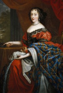 Porträt von Henriette Anne Stuart, anonymes Gemälde von Unbekannt