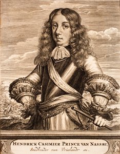 Porträt von Heinrich Casimir II 1657-1696, Prinz von Nassau-Dietz von Unbekannt