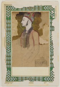 Porträt von Ibrahim Adil Shah II. von Bijapur