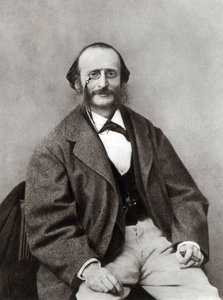 Porträt von Jacques Offenbach 1819-1880, ca. 1865 von Unbekannt