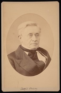 Porträt von Joseph Henry 1797-1878, vor 1878 von Unbekannt