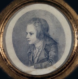 Porträt von Louis-Charles, Prinz von Frankreich 1785-1795, frühe 1790er Jahre