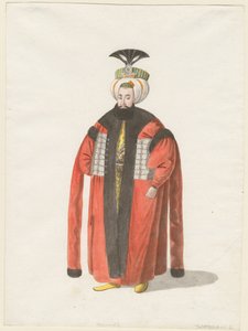Porträt von Mahmud II. 1785-1839, Sultan des Osmanischen Reiches, um 1820