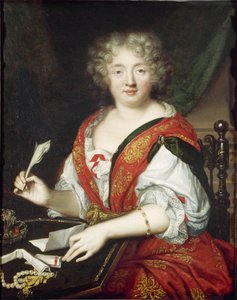 Porträt von Marie de Rabutin-Chantal, Marquise de Sévigné 1626-1696, ca. 1680 von Unbekannt