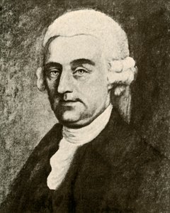 Porträt von Nathaniel Appleton aus Boston, in weißer Perücke von Unbekannt