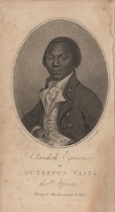 Porträt von Olaudah Equiano bekannt als Gustavus Vassa 1745-1797, 1789 von Unbekannt